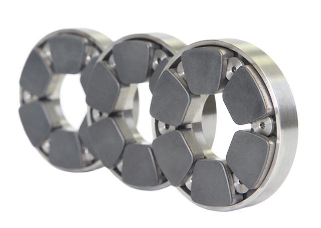 Polymer-lined tilt pad thrust bearings